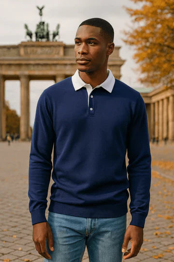 Raphael | Polo de rugby clásico para hombre