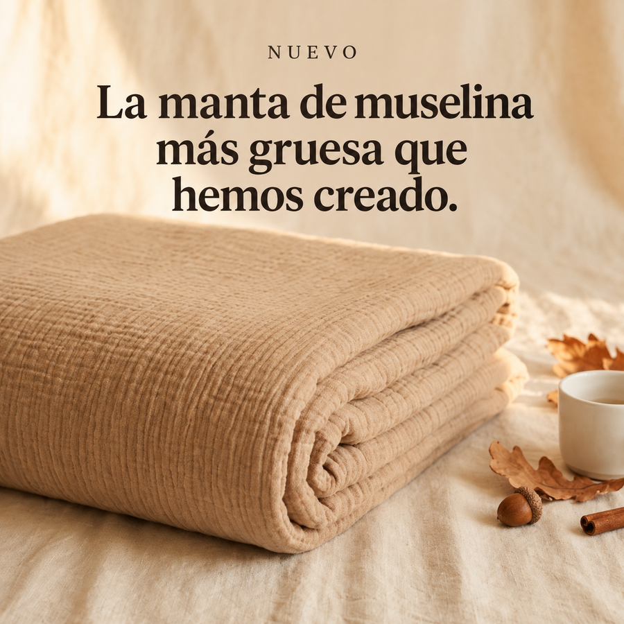 Manta de muselina de 9 capas