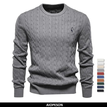 Falkner | Suéter de punto moderno para hombre