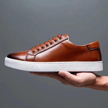 Enzo | Zapatillas de cuero para hombre