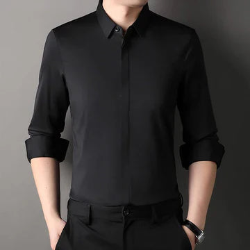 Lukas | Camisa elástica sin arrugas para hombre